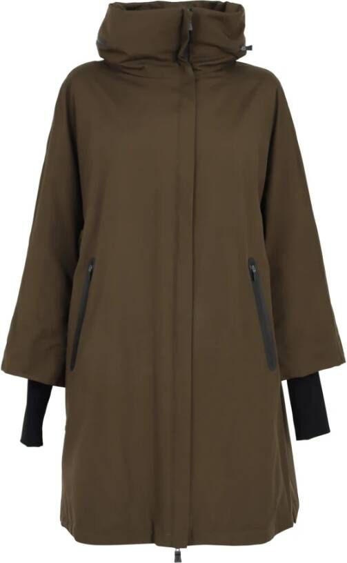 Herno Winterjassen Groen Dames