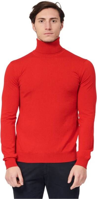 Hugo Boss Gilets Rood Heren