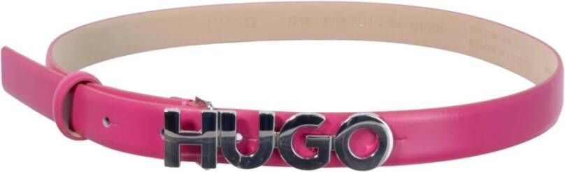 Hugo Boss Cintura In Con Logo 50470632 , Rood, Dames