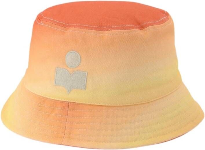 Isabel marant Haley hoed in mandarijn katoen , Oranje, Dames