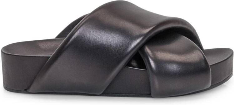 Jil Sander schuifregelaars , Zwart, Dames