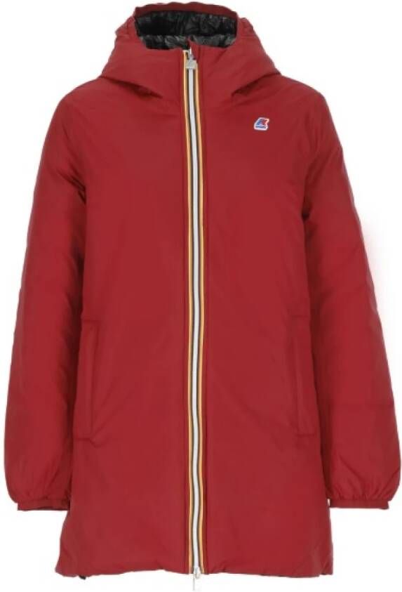 K-way K Way Parka Jassen Rood Dames