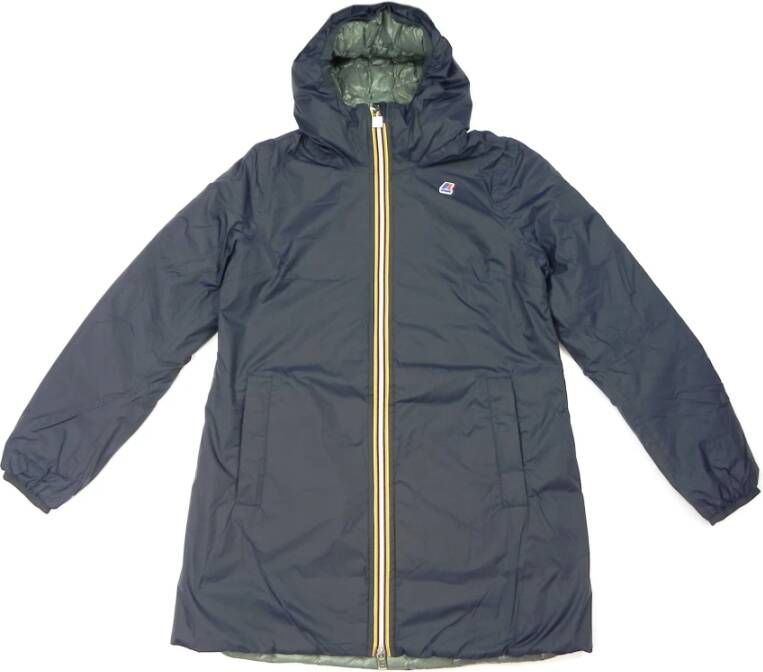 K-way Jas sophie thermo plus.2 dubbel K Way, Blauw, Heren