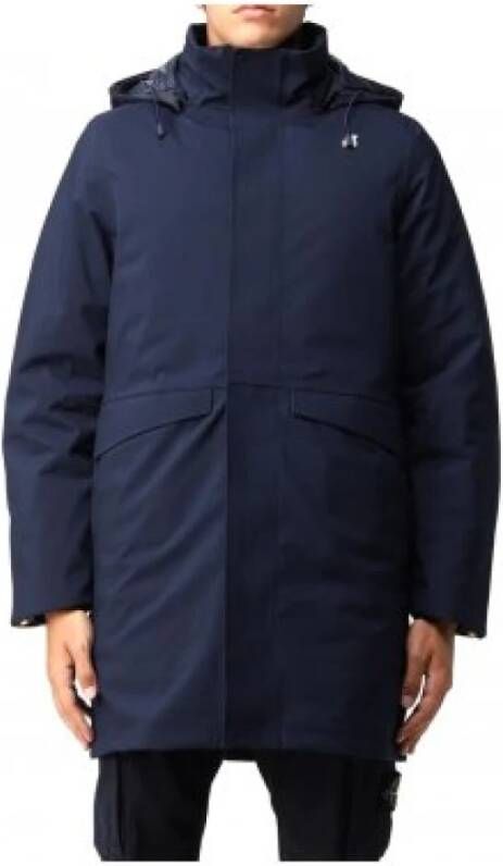 K-way K Way Regenjassen Blauw Heren