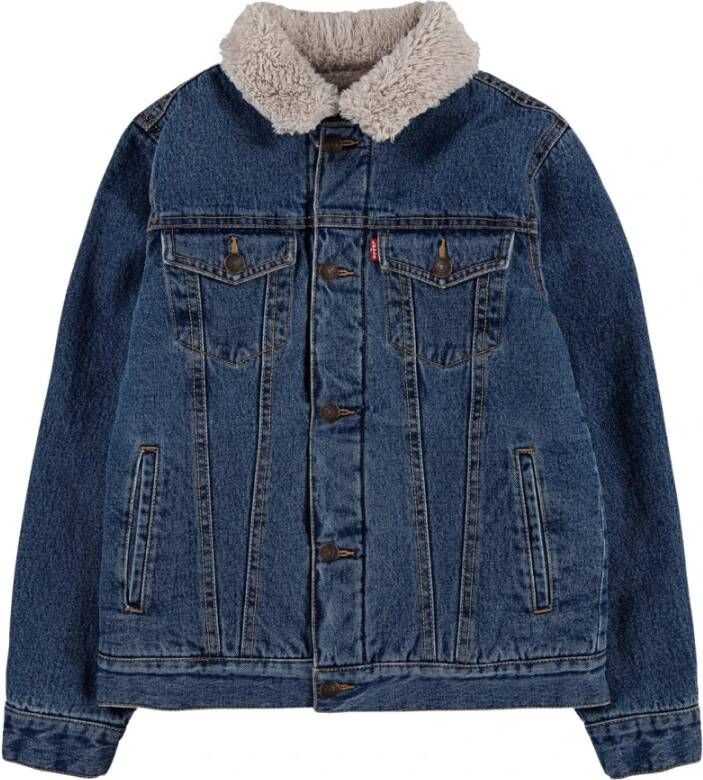 Levi's Sherpa spijkerjas met teddy voering