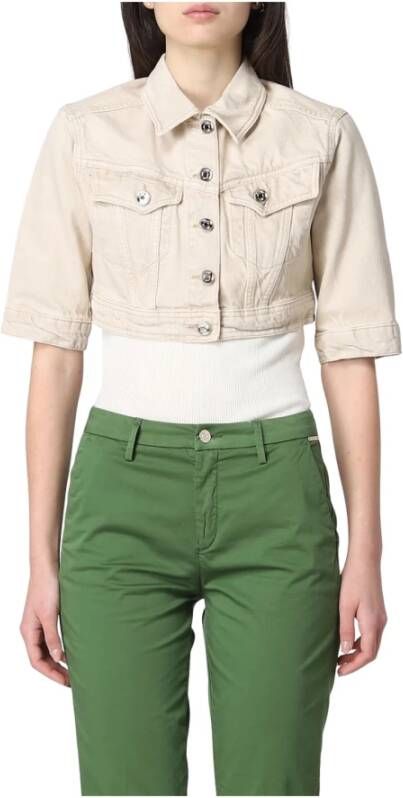 Liu Jo Capispalla Wa2208 T3049 X0430 , Beige, Dames