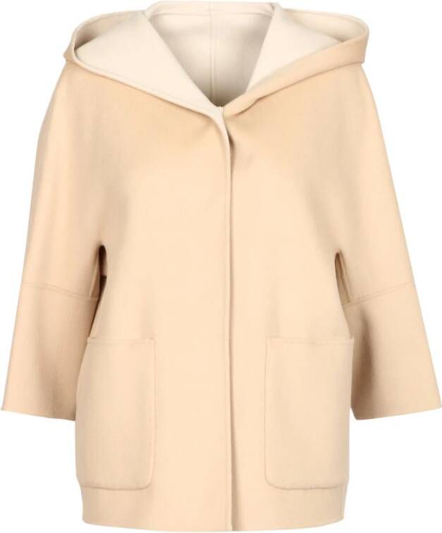 Max Mara Weekend Poncho's Beige Dames