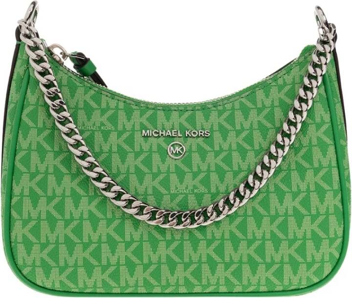 Michael Kors Hand en schoudertas , Groen, Dames