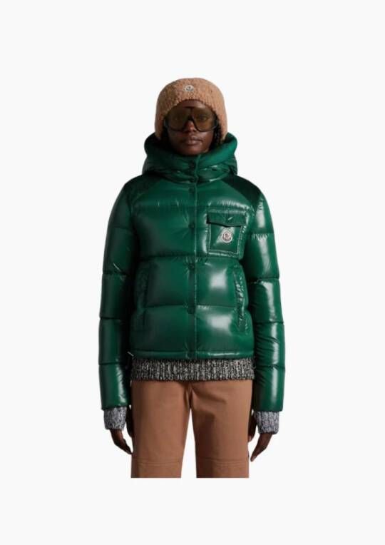 Moncler Gewatteerde Jassen Groen Dames