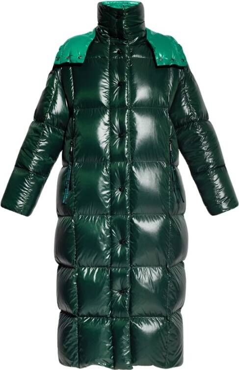 Moncler Gewatteerde Jassen Groen Dames