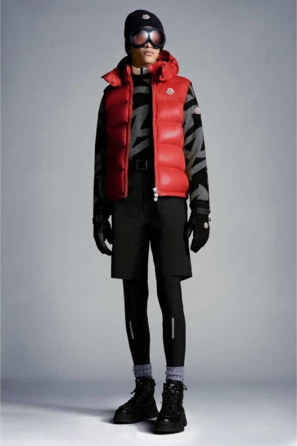 Moncler Bodywarmers Rood Heren
