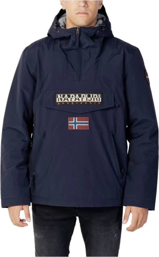 Napapijri Regenjassen Blauw Heren