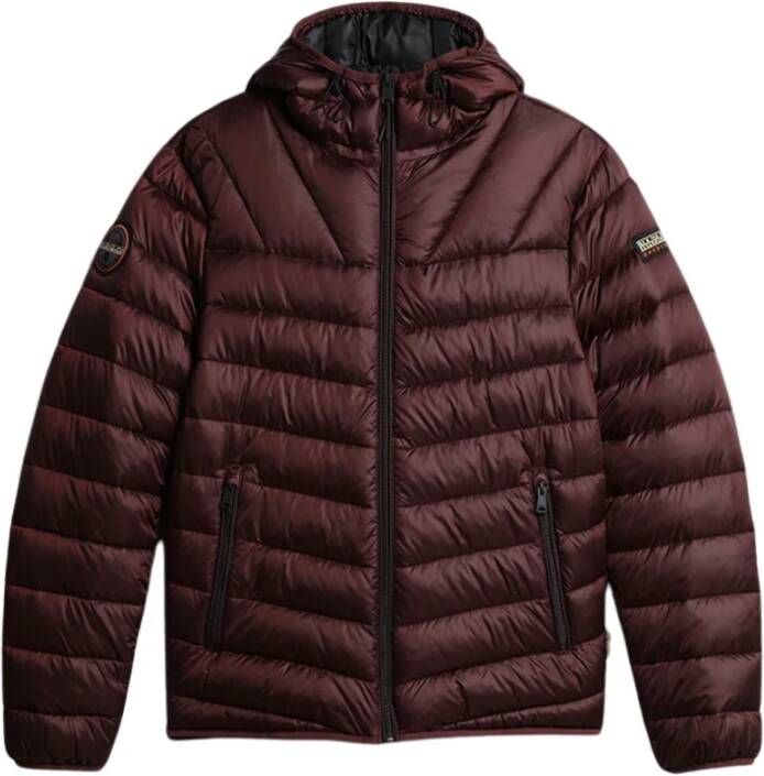 Napapijri Gewatteerde jassen Rood Heren
