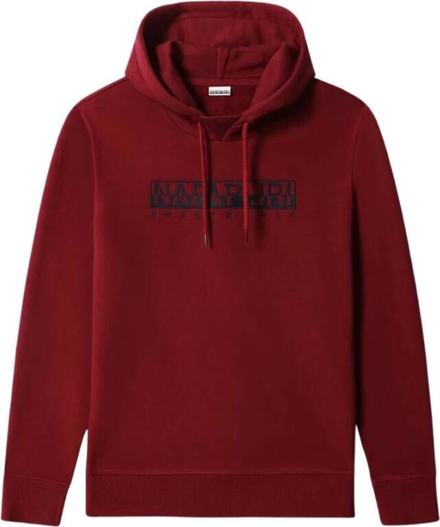 Napapijri Hoodies & sweatvesten Rood Heren