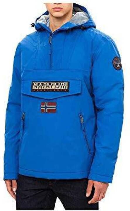 Napapijri Zomerjassen Blauw Heren