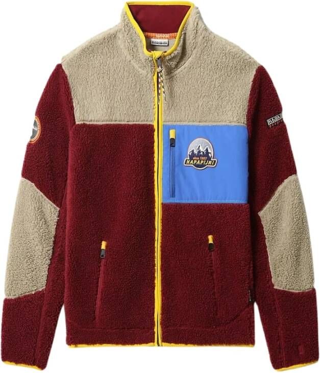 Napapijri Capispalla Np0A4Fkz 0M7 , Rood, Heren