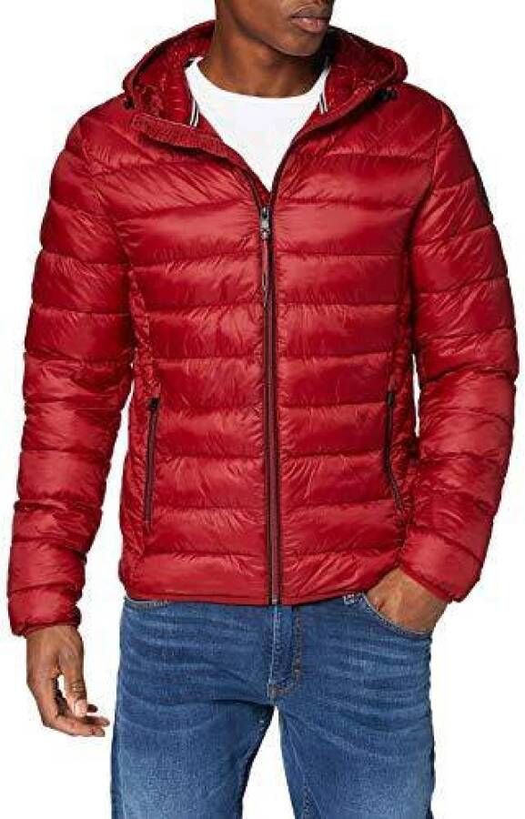 Napapijri Gewatteerde jassen Rood Heren
