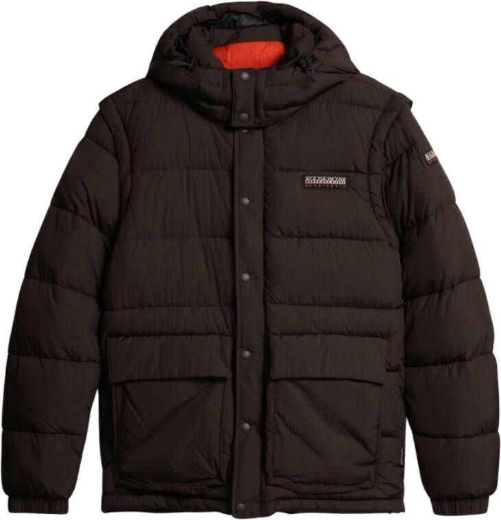 Napapijri Winterjassen Bruin unisex