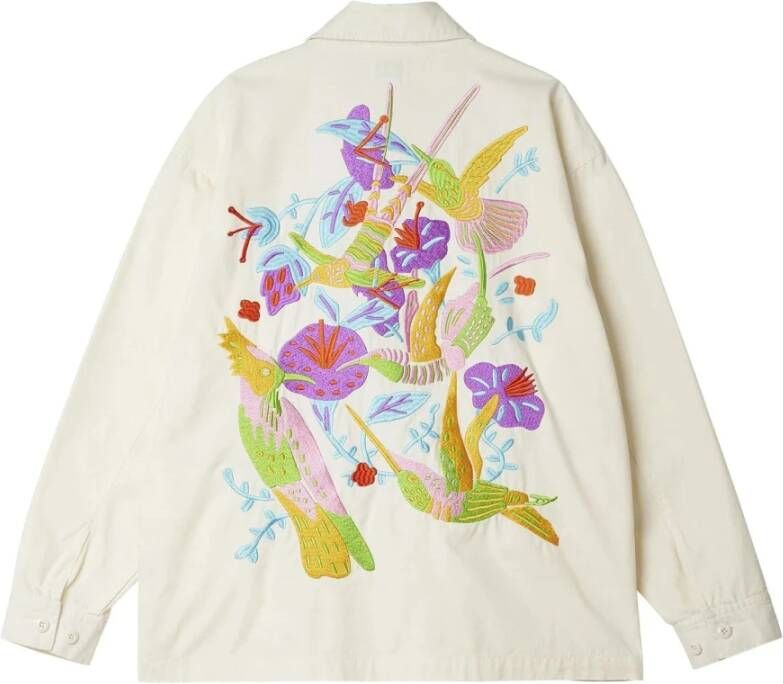 Obey Spijkerjassen Beige Heren