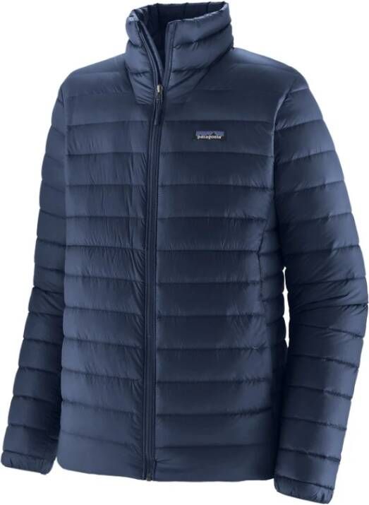 Patagonia Navy Men & Down trui nieuwe marine jas , Blauw, Heren