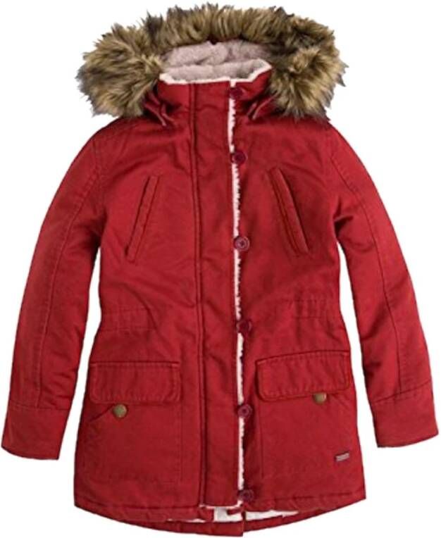 Pepe Jeans Winterjassen Rood Dames