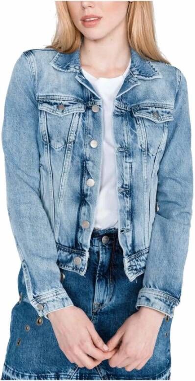 Pepe Jeans Spijkerjassen Blauw Dames