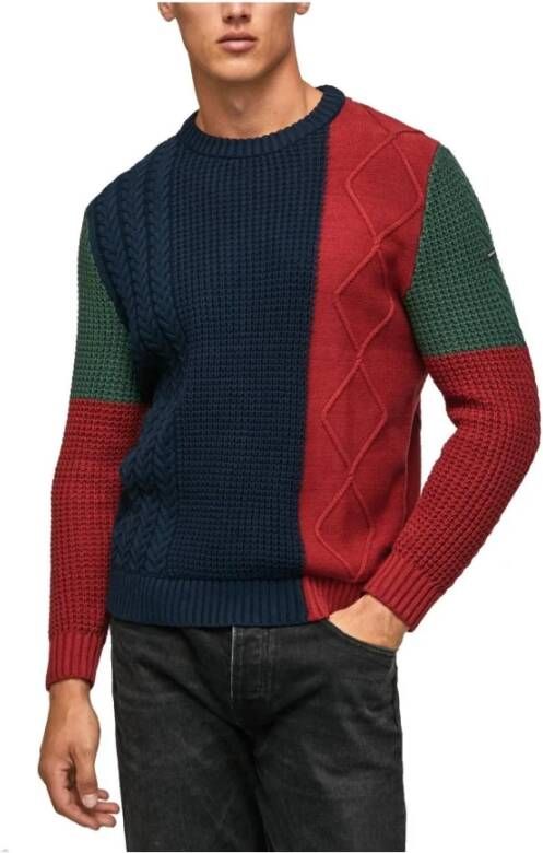 Pepe Jeans Maandag trui , Rood, Heren