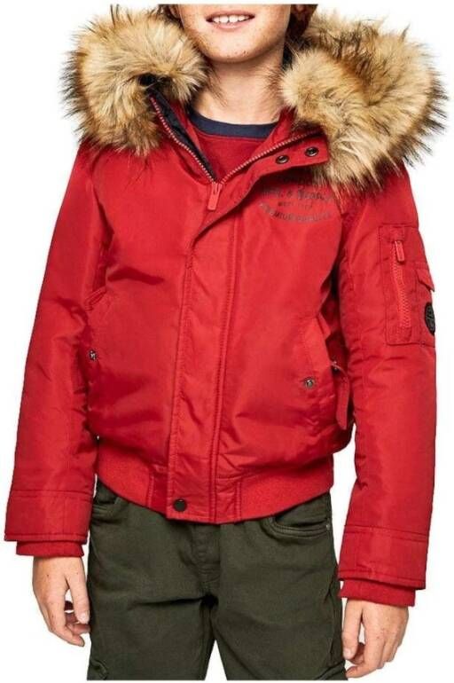 Pepe Jeans Winterjassen Rood Heren