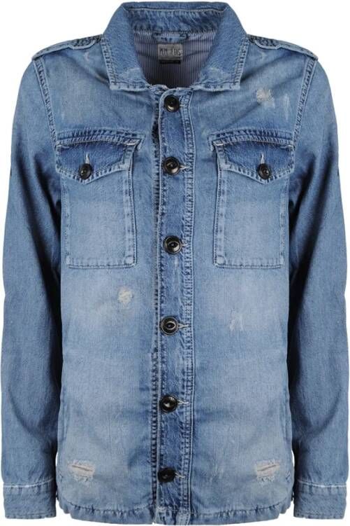 Pepe Jeans Spijkerjassen Blauw Dames