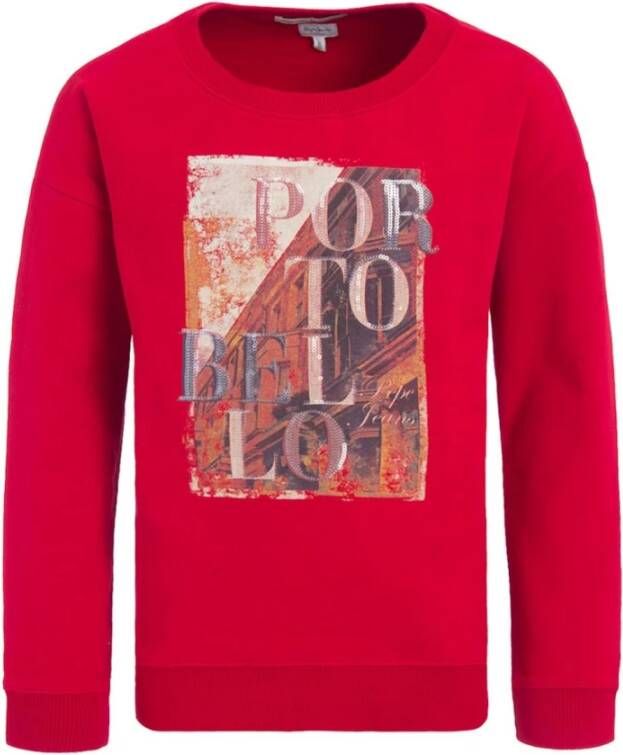 Pepe Jeans Sweatshirts , Rood, Dames