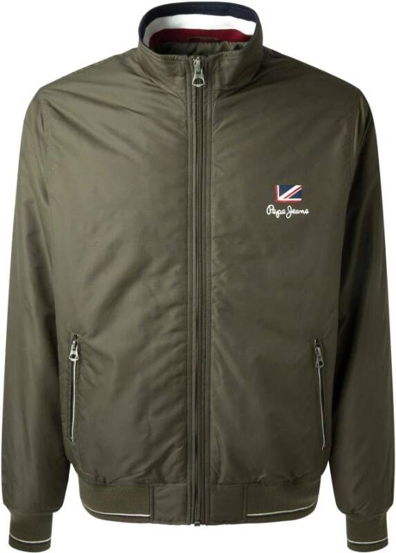 Pepe Jeans Theodore jas voor mannen , Groen, Heren