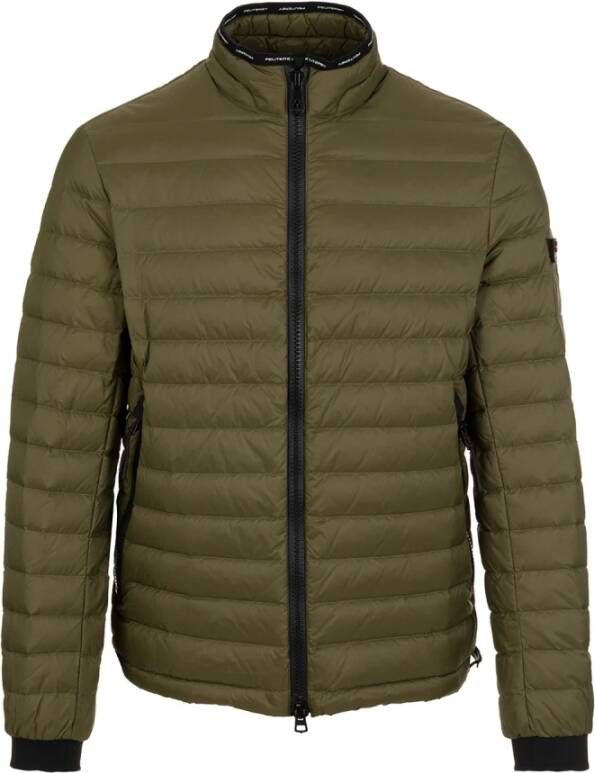 Peuterey Gewatteerde jassen Groen Heren