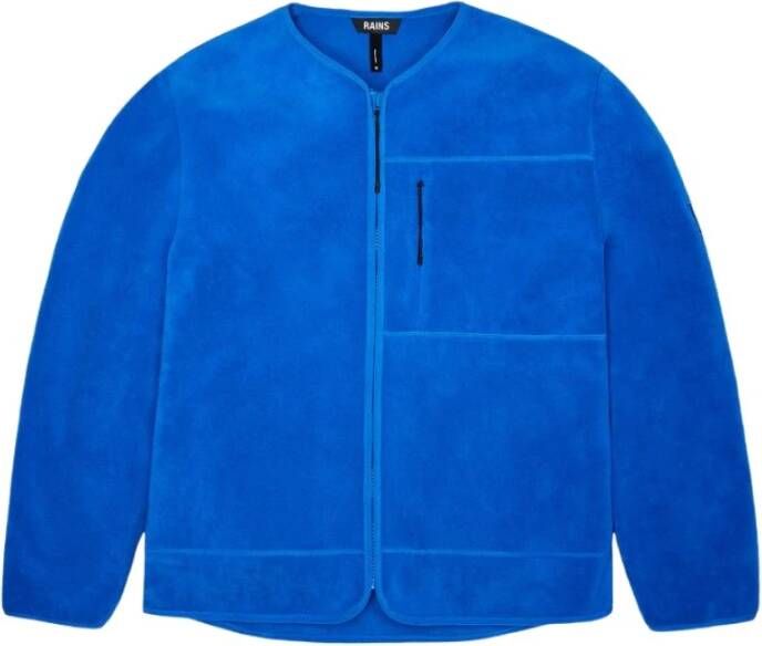 Rains Fleece jassen Blauw Heren