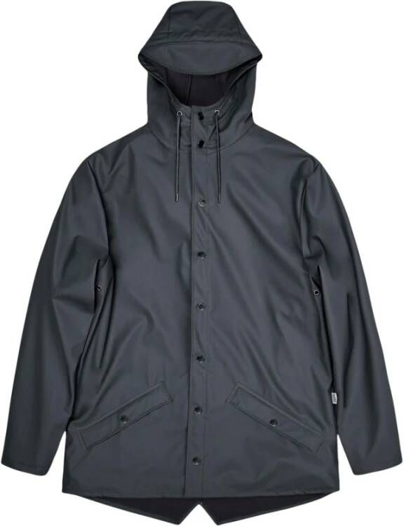 Rains Vanntett jakke , Grijs, Unisex