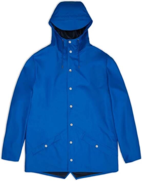Rains Regenjassen Blauw unisex