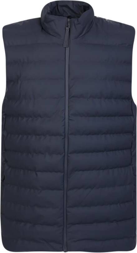 Rains Bodywarmers Blauw Heren