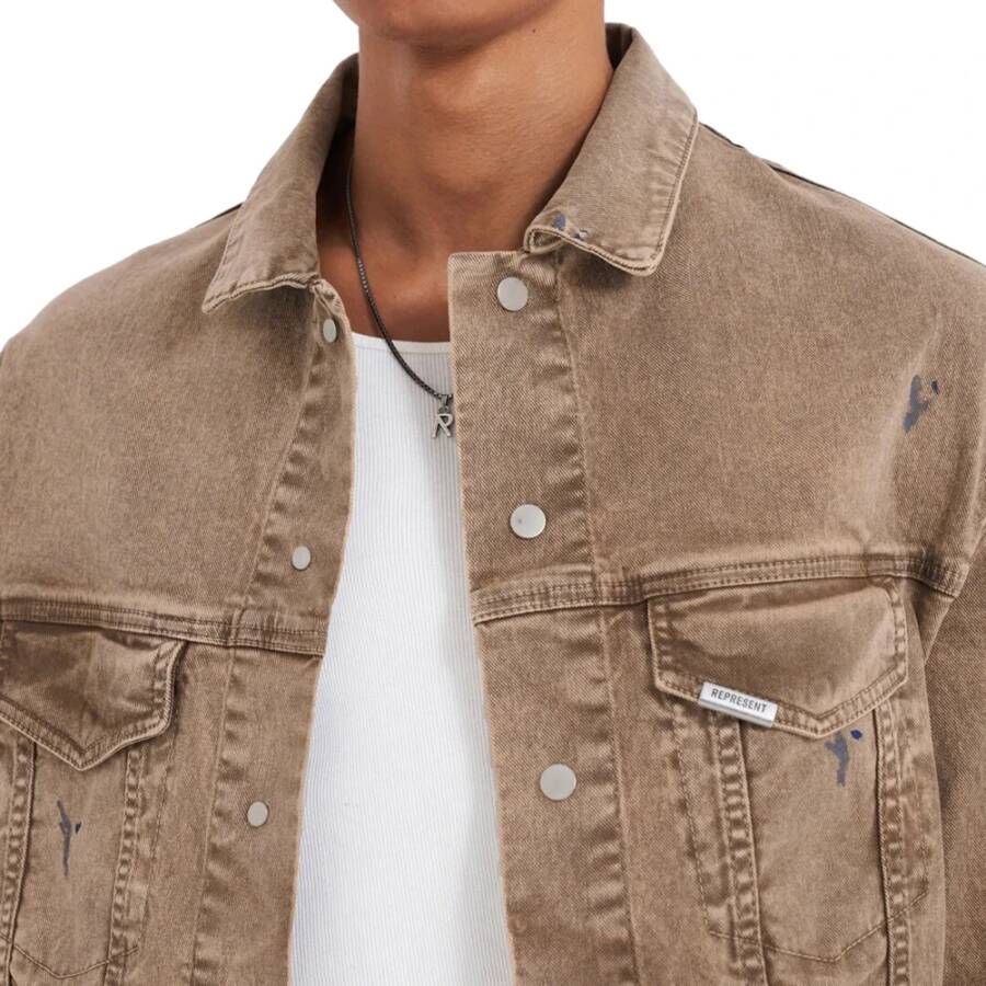 Represent Spijkerjassen Bruin Heren