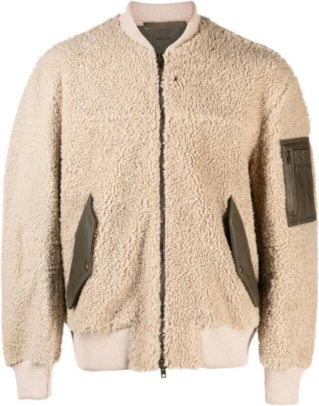 Salvatore Santoro Fleece jassen Beige Heren