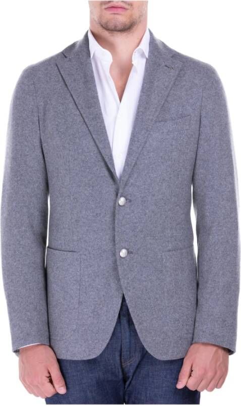 Tagliatore Colberts Grijs Heren