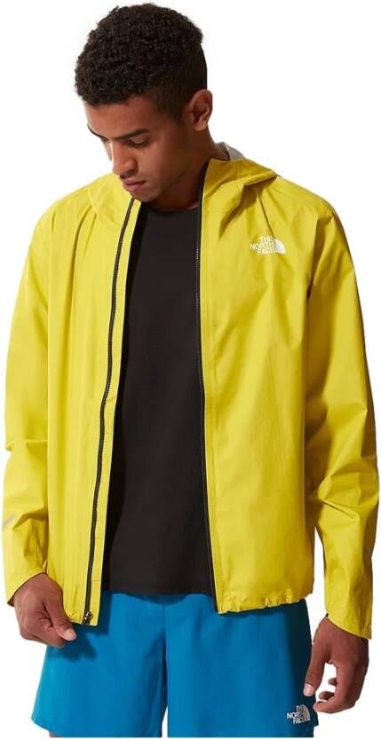 The North Face Regenjassen Geel Heren