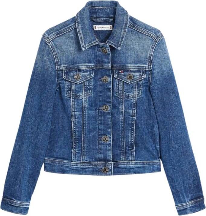 Tommy Jeans Basic Denim Trucker , Blauw, Heren