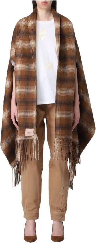 Twinset Poncho's Bruin Dames