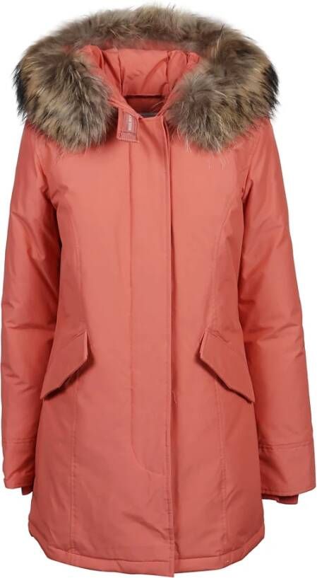 Woolrich Arctische wasbeerparka , Rood, Dames