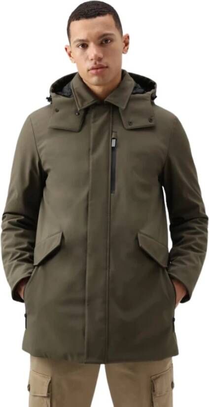 Woolrich Zomerjassen Groen Heren