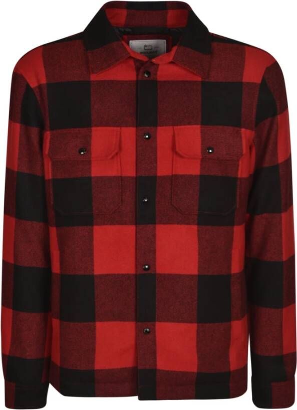 Woolrich Zomerjassen Rood Heren