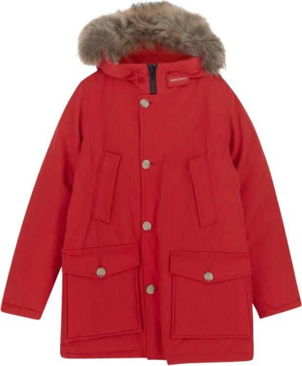 Woolrich Rode Arctic Parka , Rood, Unisex