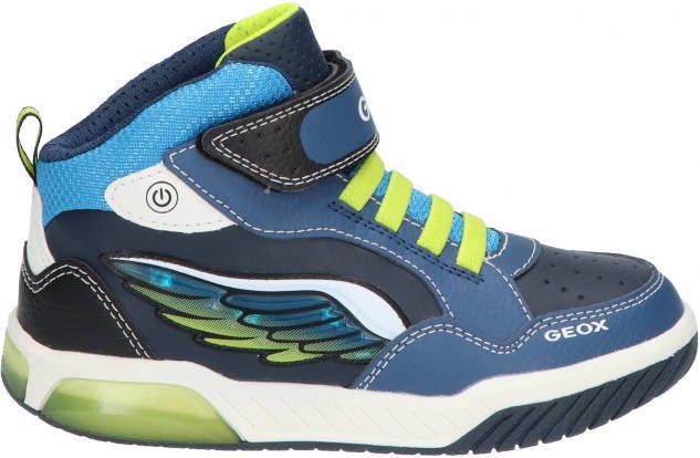 Geox Inek Boy Navy Lime Boots