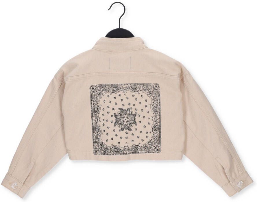 Nik & Nik Creme Spijkerjas Ave Jacket