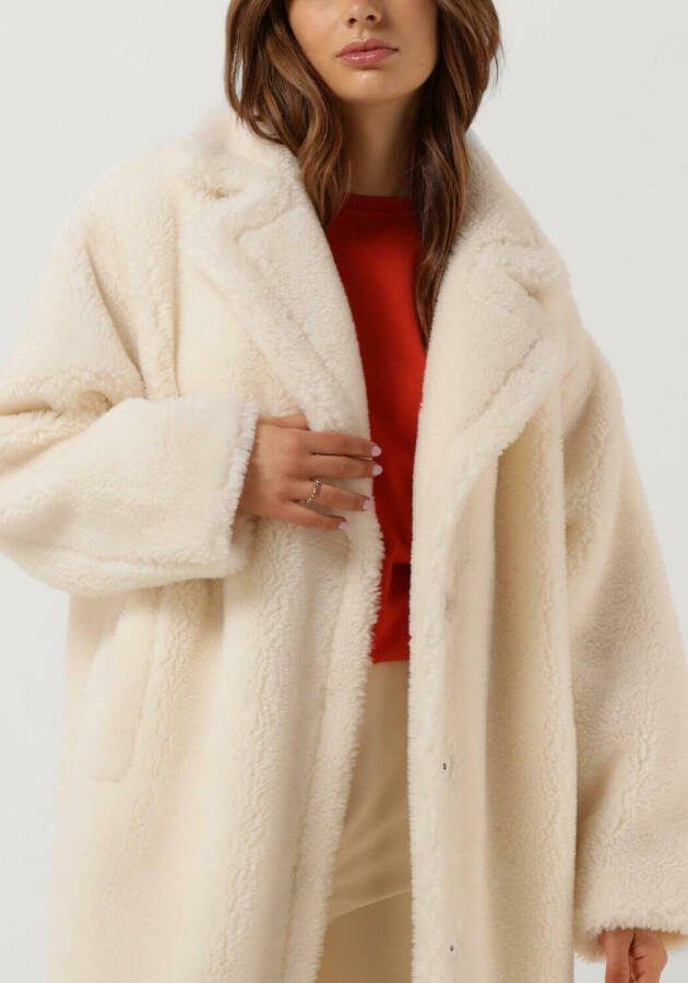 Stand Studio Witte Teddy Jas Maria Coat Teddy