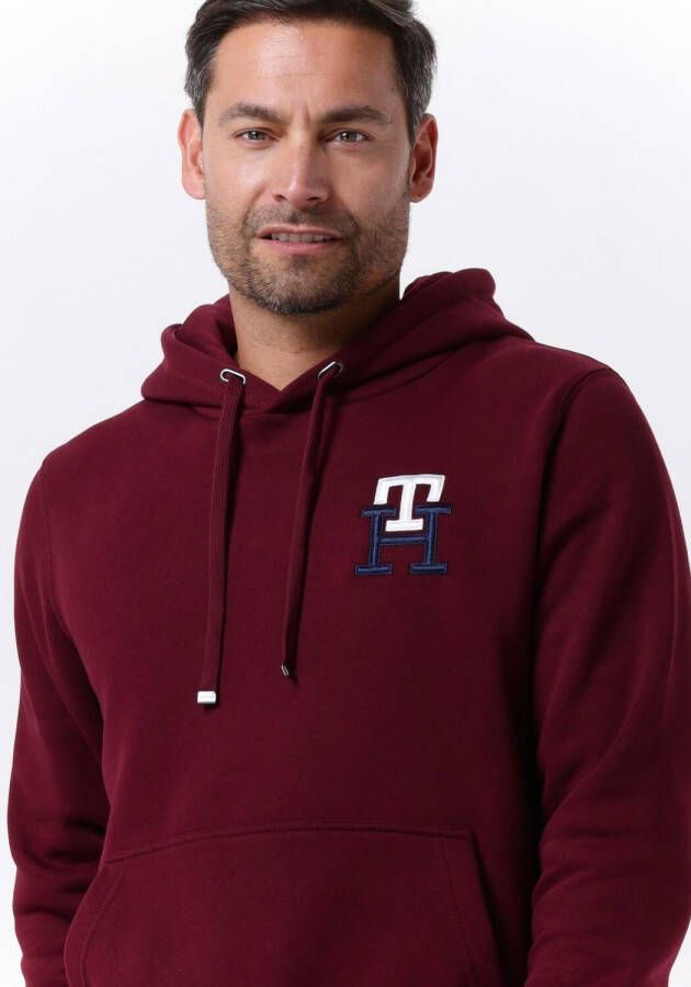 Tommy Hilfiger Bordeaux Sweater Essential Monogram Hoody